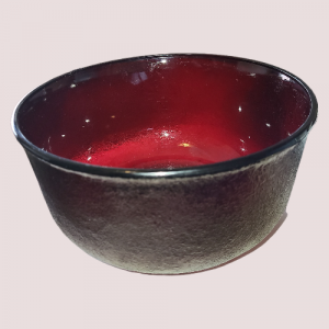 Arcoroc  grote rode snack schaal
